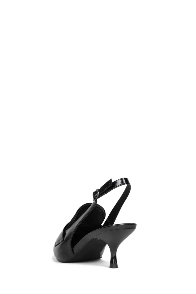 Jeffrey Campbell LITERATURE Black White Box Women Pump