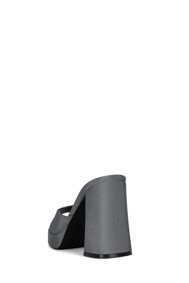 Jeffrey Campbell NINETY Purple Faille Women Heel