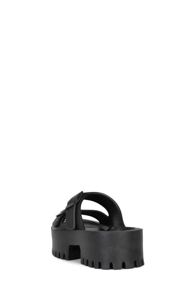 Jeffrey Campbell STROLLON Black Women Sandals Under 100