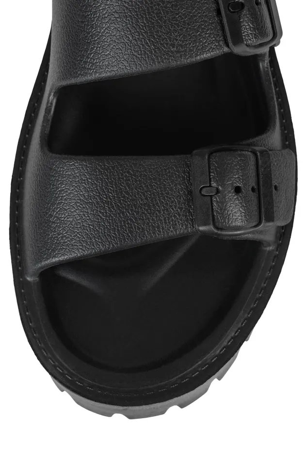 Jeffrey Campbell STROLLON Black Women Sandals Under 100