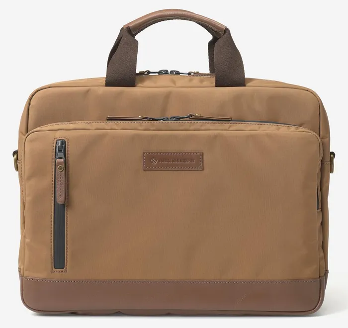 JohnstonandMurphy Backpacks and Briefcases Hudson Waterproof Briefcase Cognac 8211 Men JohnstonandMurphy Backpacks and Briefcases Hudson Waterproof Briefcase Cognac 8211 Men
