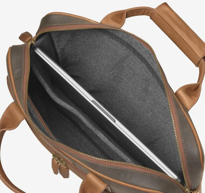 JohnstonandMurphy Backpacks and Briefcases Rhodes Briefcase Brown Antique Cotton Tan Full Grain 8211 Men JohnstonandMurphy Backpacks and Briefcases Rhodes Briefcase Brown Antique Cotton Tan Full Grain 8211 Men