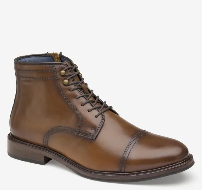 JohnstonandMurphy Boots Xc Flex Raleigh Cap Toe Zip Boot Tan Full Grain 8211 Men JohnstonandMurphy Boots Xc Flex Raleigh Cap Toe Zip Boot Tan Full Grain 8211 Men