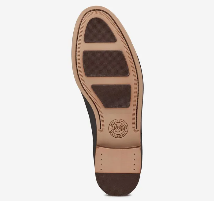 JohnstonandMurphy SlipOns and Loafers Baldwin Penny Loafer Dark Brown English Full Grain 8211 Men