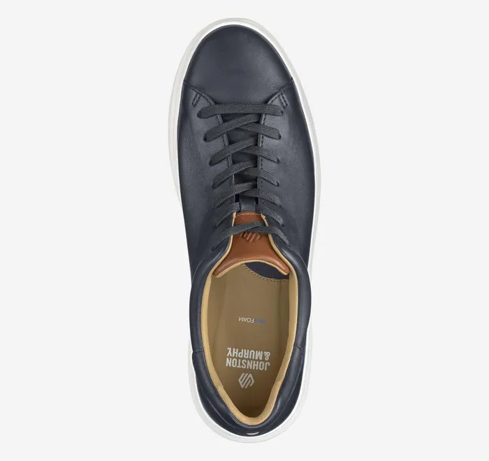 JohnstonandMurphy Sneakers Anders LaceToToe Black Full Grain 8211 Men JohnstonandMurphy Sneakers Anders LaceToToe Black Full Grain 8211 Men