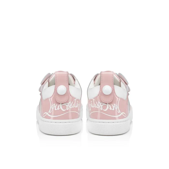 Kids Fun Pensa Sneakers 8211 Patent Calf Leather 8211 Rosy Pink Christian Louboutin Sneakers