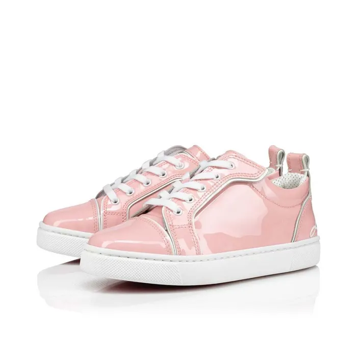 Kids Funnyto Lowtop Sneakers 8211 Patent Calf 8211 Rosy Pink Christian Louboutin Sneakers Kids Funnyto Lowtop Sneakers 8211 Patent Calf 8211 Rosy Pink Christian Louboutin Sneakers