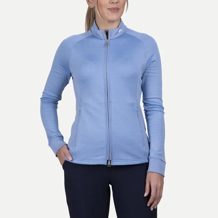 KJUS Jackets and Vests Lara Techwool Jacket Blue Opal 8211 Women