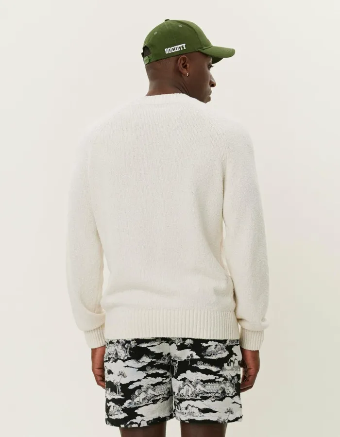 Knitwear Men Les Deux Brad Roundneck Knit 8211 Ivory