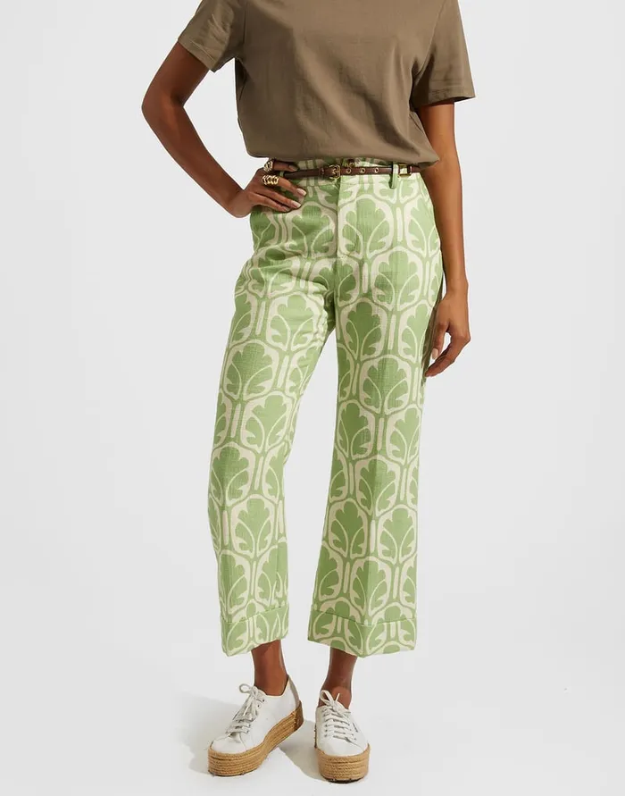 La Doublej Hendrix Pants Grove In Shot Cotton Women Shorts and Pants