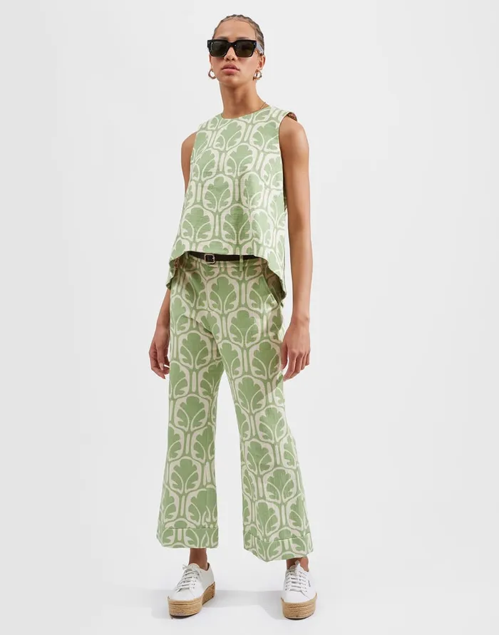 La Doublej Hendrix Pants Grove In Shot Cotton Women Shorts and Pants