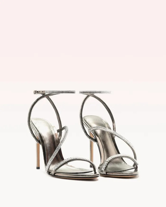 Leah Zircone 100 Pewter Women Alexandre Birman Sandals