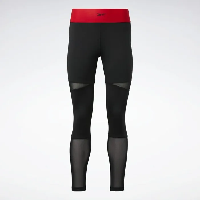 Leggings and Tights Womens Reebok Cardi B 78 Leggings Black