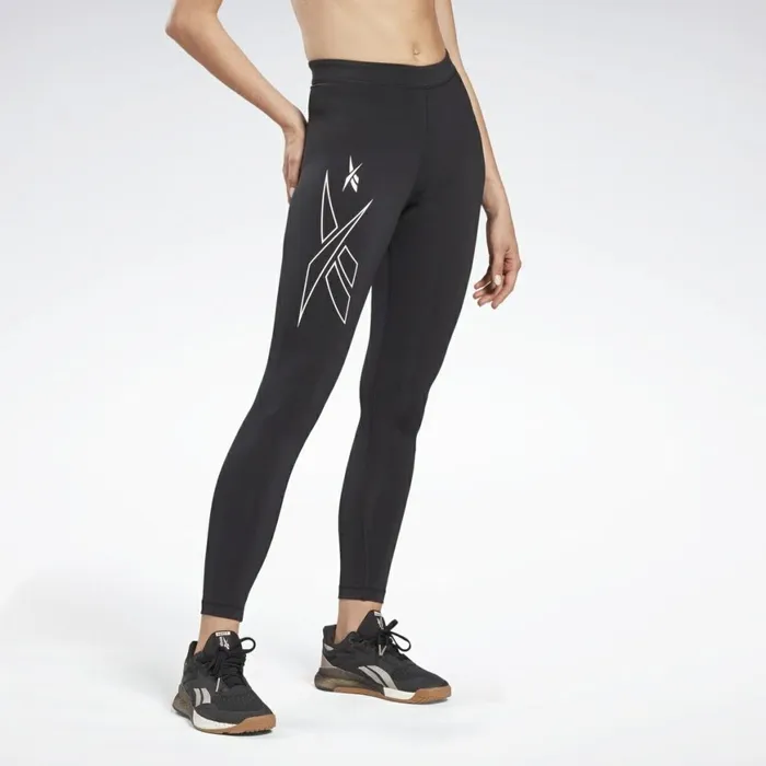 Leggings and Tights Womens Reebok MYT High Rise Leggings Black