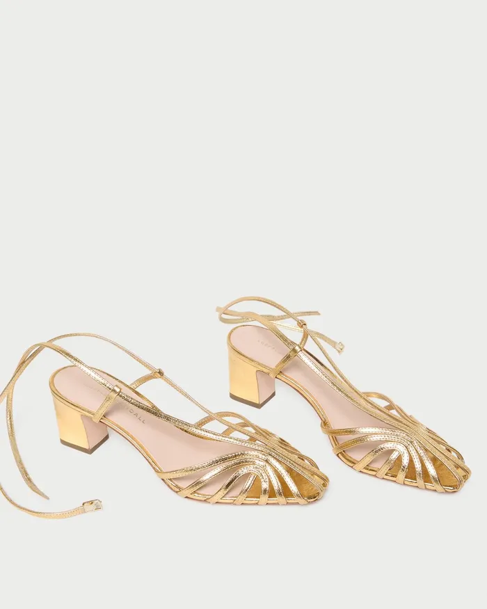 Loeffler Randall Livvy Gold Leather Heeled Sandal I Heeled Sandals I Footwear Women Heeled Sandals Loeffler Randall Livvy Gold Leather Heeled Sandal I Heeled Sandals I Footwear Women Heeled Sandals