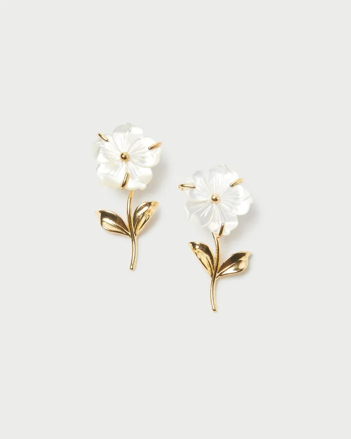Loeffler Randall Mai GoldPearl Flower Earrings L Jewelry L Accessories Women Jewelry Loeffler Randall Mai GoldPearl Flower Earrings L Jewelry L Accessories Women Jewelry