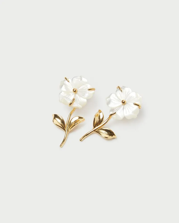 Loeffler Randall Mai GoldPearl Flower Earrings L Jewelry L Accessories Women Jewelry Loeffler Randall Mai GoldPearl Flower Earrings L Jewelry L Accessories Women Jewelry