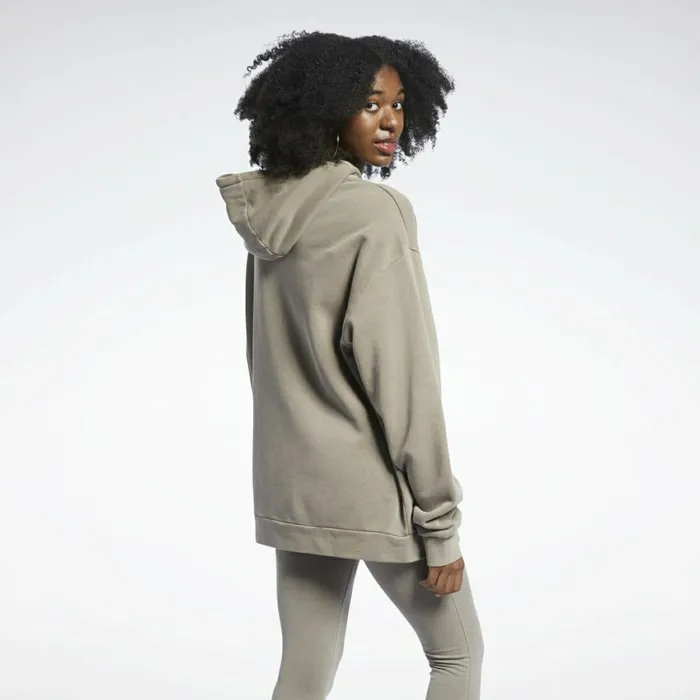 Loungewear Womens Reebok Classics Natural Dye Oversize Hoodie Trek Grey