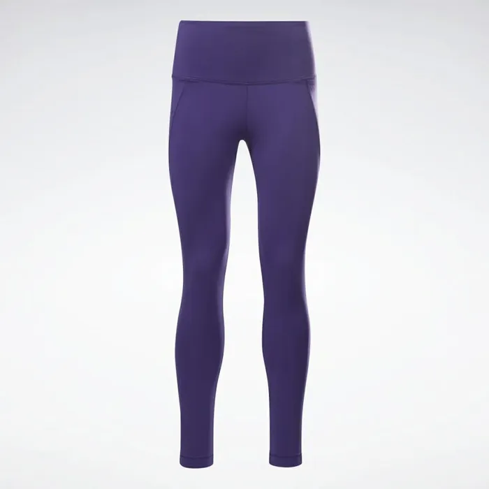Matching Sets Womens Reebok Lux HighRise Leggings Dark Orchid