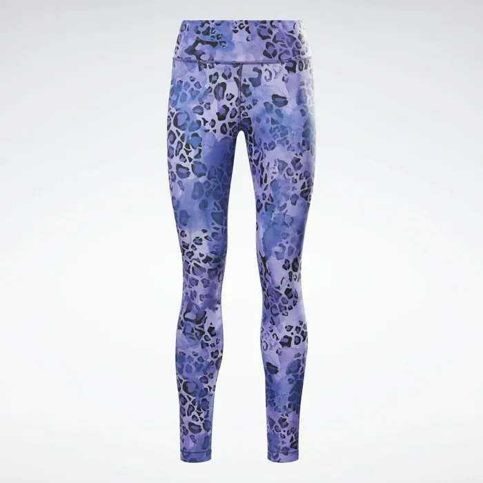 Matching Sets Womens Reebok Modern Safari Lux Bold Leggings Vector Navy Hyper Purple