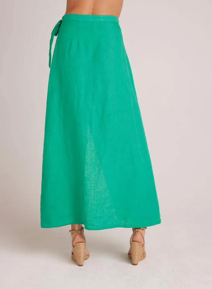 Maxi Wrap Skirt 8211 Tropical Green Women Bella Dahl Skirts