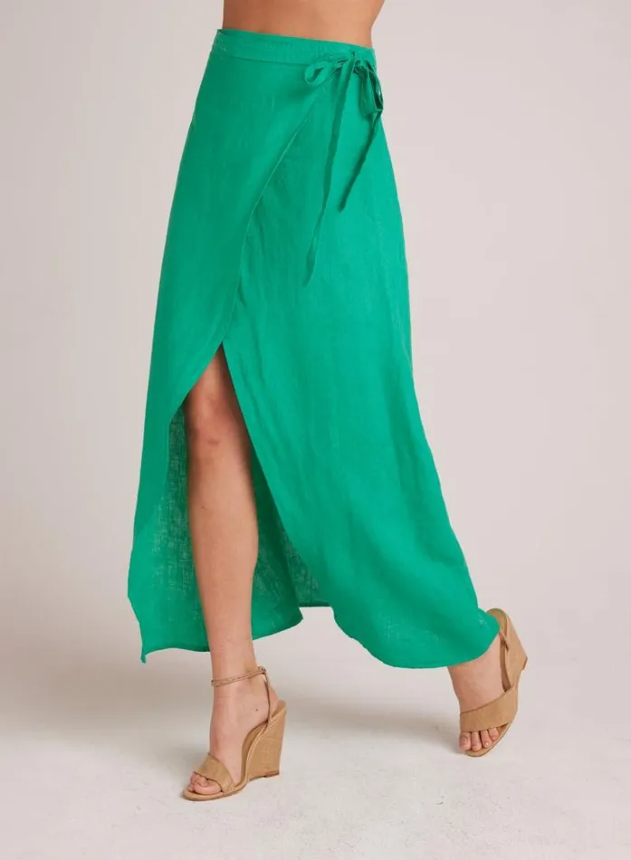 Maxi Wrap Skirt 8211 Tropical Green Women Bella Dahl Skirts