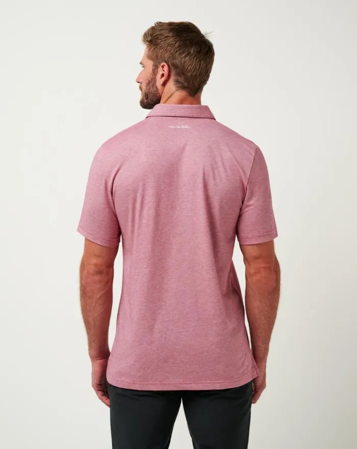 Men ARIZONA DIAMONDBACKS THE ZINNA POLO Heather Cardinal TravisMathew Polos