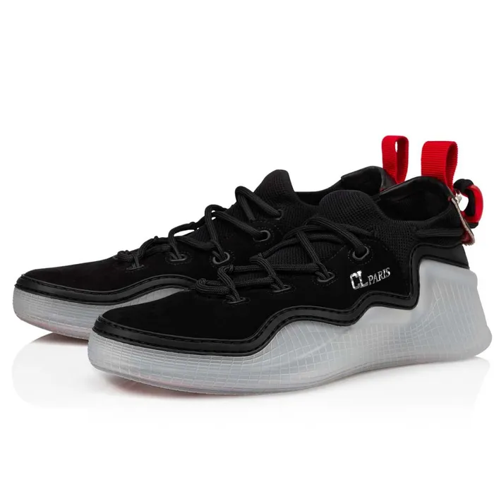 Men Arpoador Man Sneakers 8211 Calf Leather And Mesh 8211 Black Black Christian Louboutin Low Top Sneakers Men Arpoador Man Sneakers 8211 Calf Leather And Mesh 8211 Black Black Christian Louboutin Low Top Sneakers