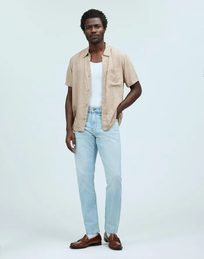 Men Athletic Slim Jeans Brantwood Wash Madewell Jeans