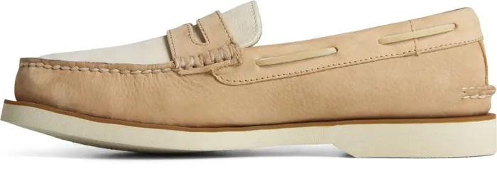 Men Authentic Original Double Sole Penny Loafer Tan Sperry Boat Shoes Men Authentic Original Double Sole Penny Loafer Tan Sperry Boat Shoes