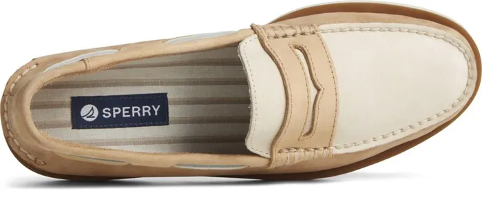 Men Authentic Original Double Sole Penny Loafer Tan Sperry Boat Shoes Men Authentic Original Double Sole Penny Loafer Tan Sperry Boat Shoes