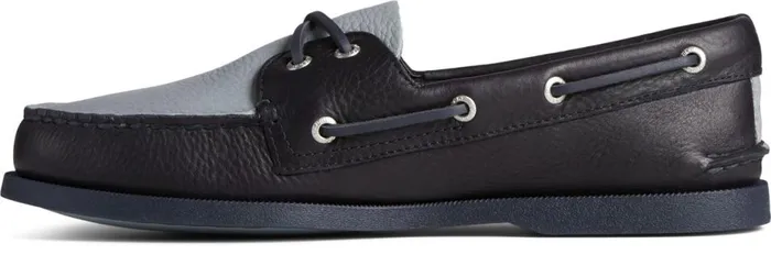 Men Authentic Original Tumbled Boat Shoe Navy Sperry Boat Shoes