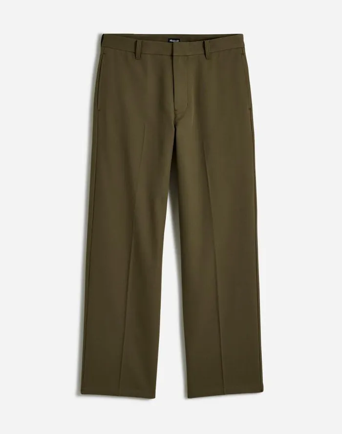 Men CottonWool Blend Trousers Capers Madewell Pants