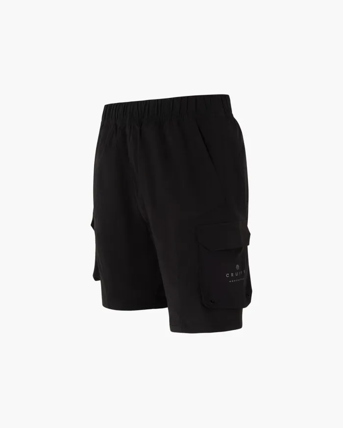 Men Cruyff Bottoms Gamma Short Black