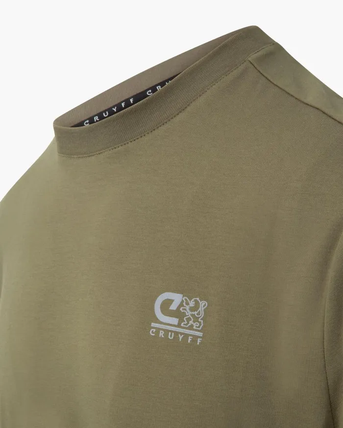 Men Cruyff TShirts and Polo039s Soothe Tee Army Green Men Cruyff TShirts and Polo039s Soothe Tee Army Green