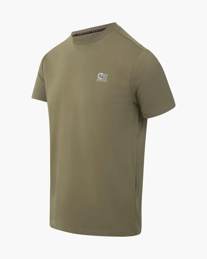 Men Cruyff TShirts and Polo039s Soothe Tee Army Green Men Cruyff TShirts and Polo039s Soothe Tee Army Green