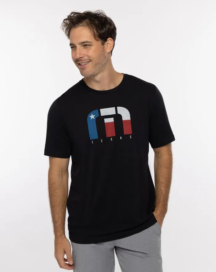 Men EL PASO TEE Black TravisMathew Tees