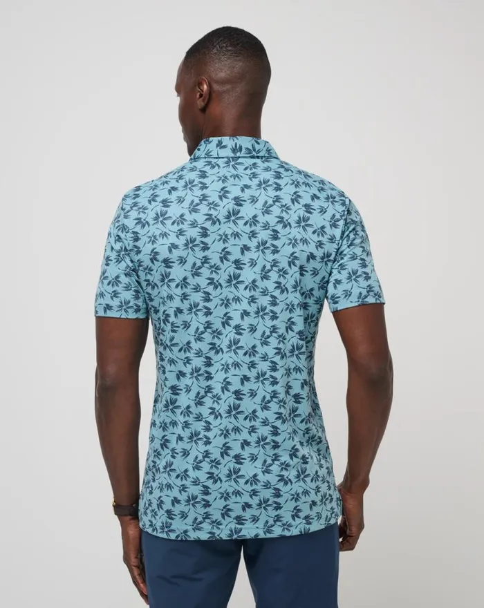 Men FEATHERWEIGHT JUNGLE POLO Cameo TravisMathew Polos