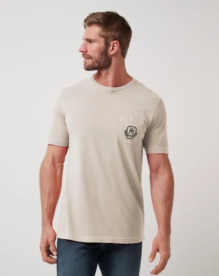 Men LOCAL FAVORITE 20 TEE Italian Sand TravisMathew Tees