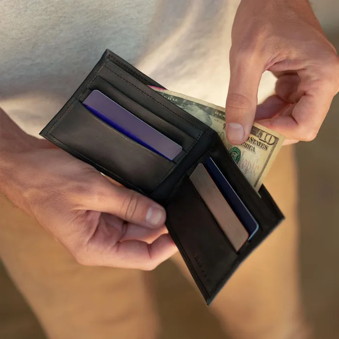 Men Nisolo Bags and Wallets Brewer Wallet Black