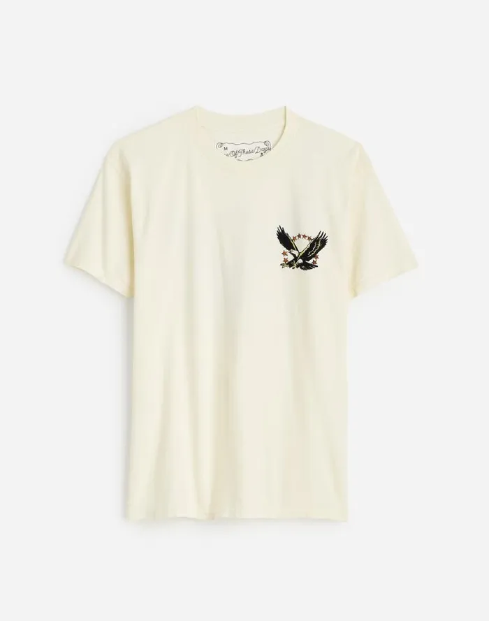 Men One Of These Days Screaming Eagle Graphic Tee Bone Madewell Tees