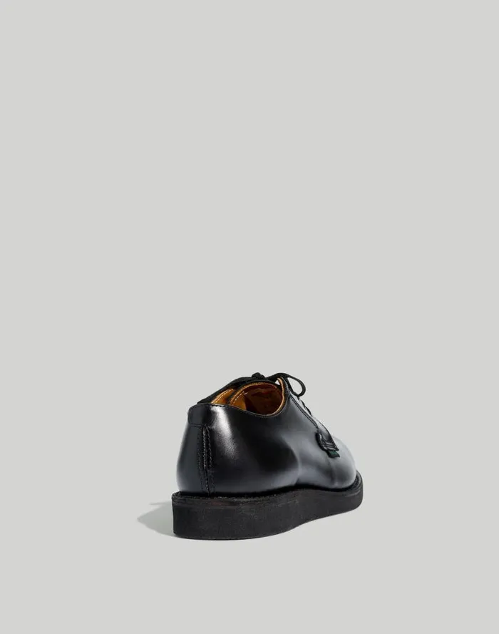 Men Red Wing Postman Oxfords Black Leather Madewell Dress Shoes and Loafers