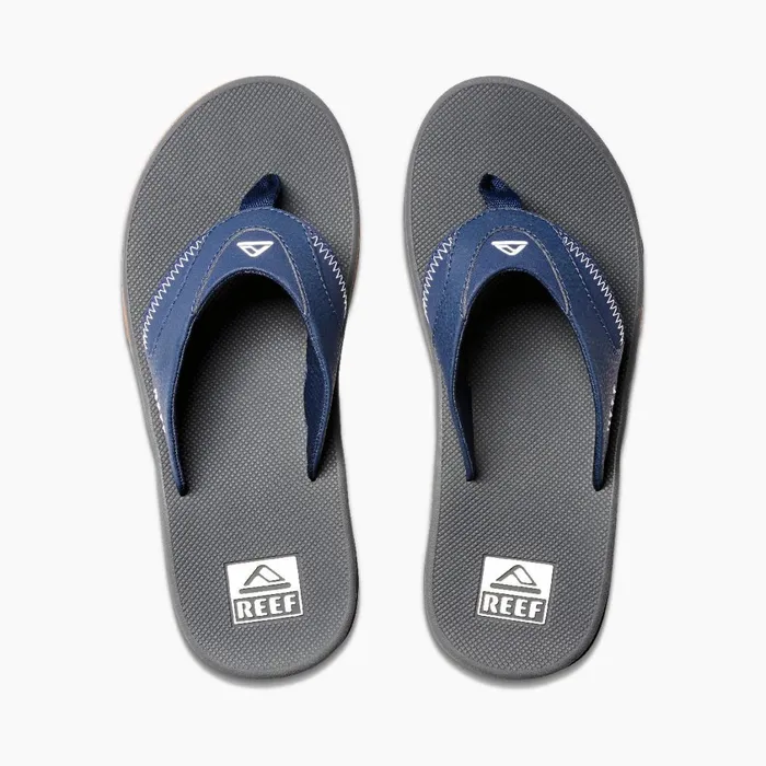 Men Reef Flip Flops Fanning Navyshadow