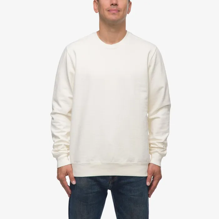 Men Reef Outerwear Vivas Crewneck Pullover Marshmallow