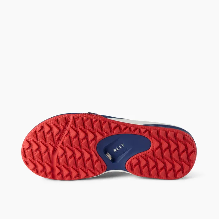 Men Reef Sandals Fanning Pregame Redwhiteblue