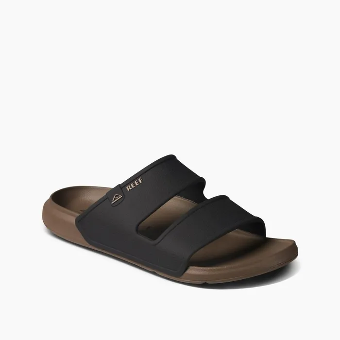 Men Reef Slides Oasis Double Up Fossilblack Men Reef Slides Oasis Double Up Fossilblack