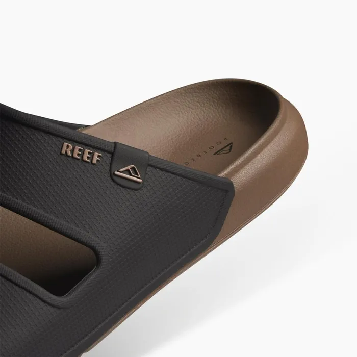 Men Reef Slides Oasis Double Up Fossilblack Men Reef Slides Oasis Double Up Fossilblack