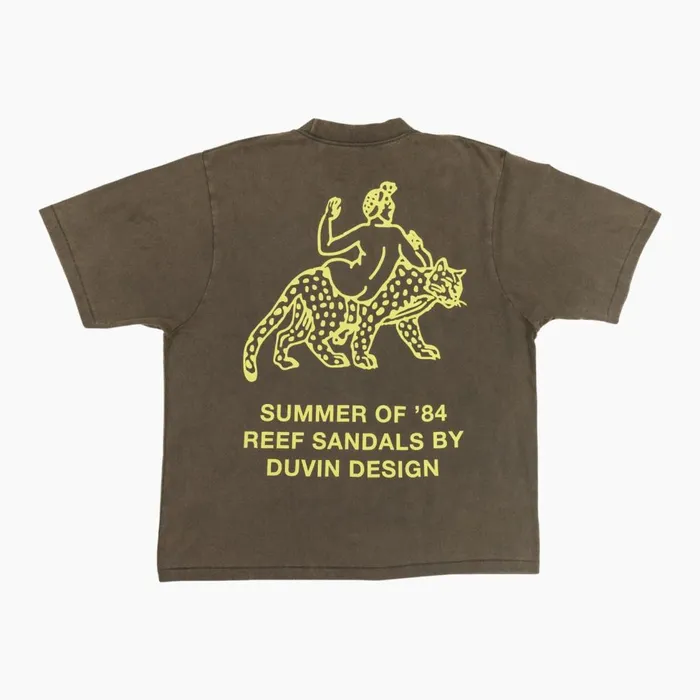 Men Reef TShirts and Shirts Duvin Tee Charcoal Men Reef TShirts and Shirts Duvin Tee Charcoal