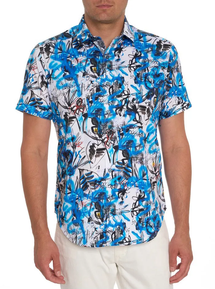 Men Robert Graham Button Down Shirts SPICOLI SHORT SLEEVE BUTTON DOWN SHIRT MULTI Men Robert Graham Button Down Shirts SPICOLI SHORT SLEEVE BUTTON DOWN SHIRT MULTI