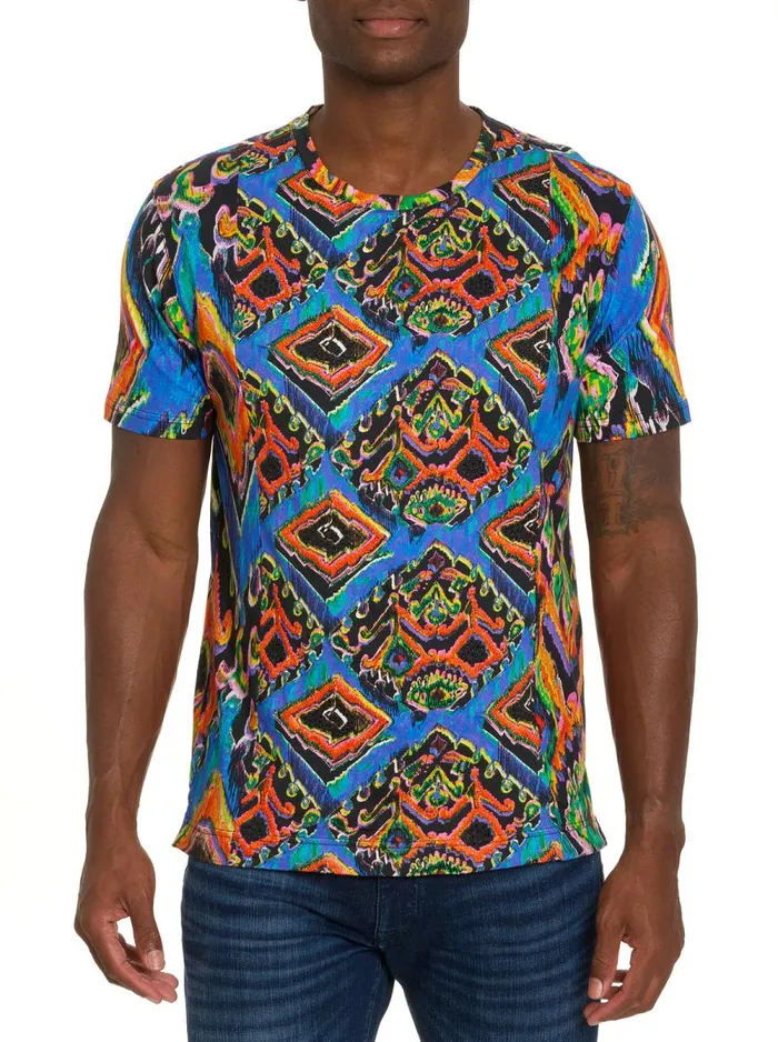 Men Robert Graham Polos and TShirts LIMITED EDITION ALIEN MASK TSHIRT MULTI